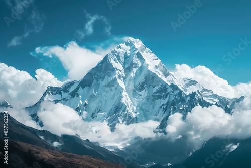 Majestic Mountain Majesty 4K Landscape Wallpaper