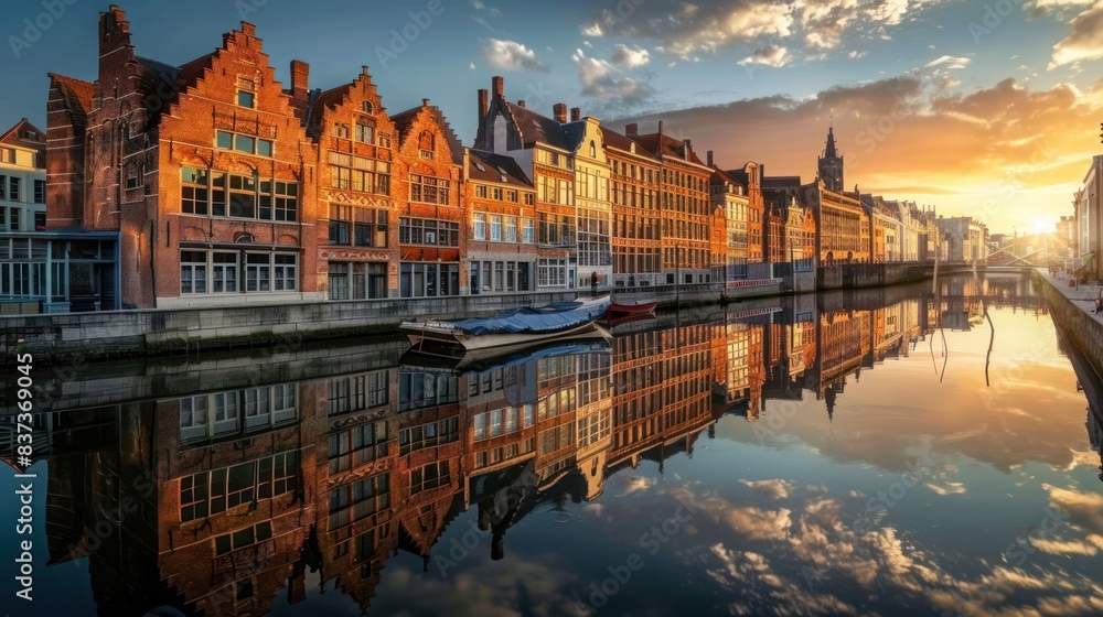 Naklejka premium old town hall country