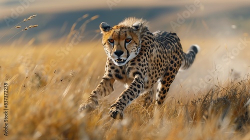 cheetah and cub photo