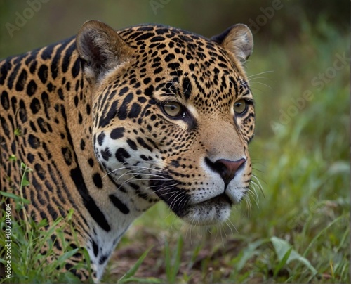 close up of a leopard