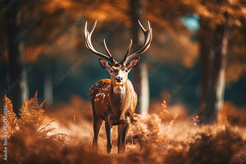 deer in the forest, generative ai deer in the forest, generative ai