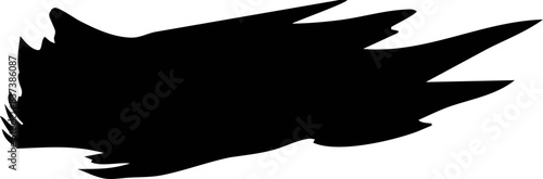 Dry paint brush stroke background