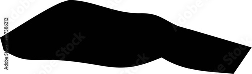 Dry paint brush stroke background