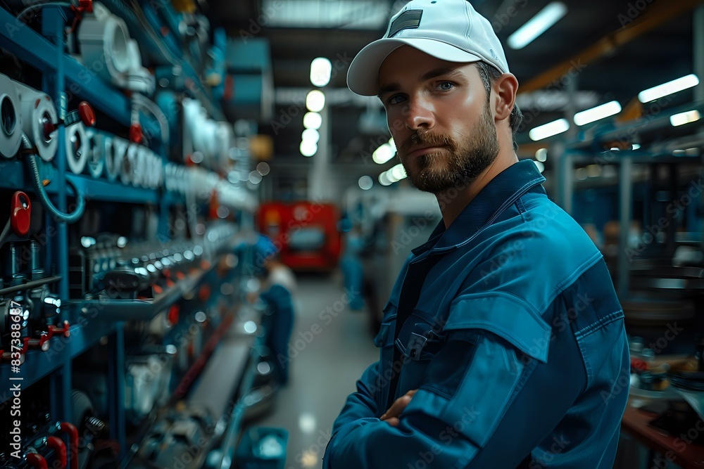 Expert Technician Keeping Industry Running Smoothly Expert Technician Keeping Industry Running Smoothly