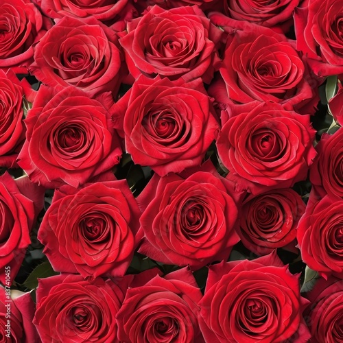 bouquet of red roses