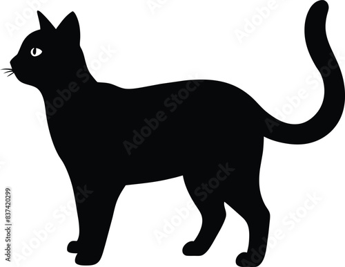 black cat silhouette