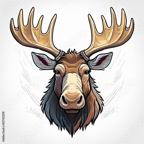 moose illustration