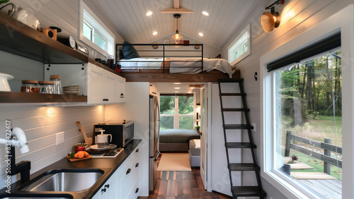 Beautifully Designed Tiny House Interior