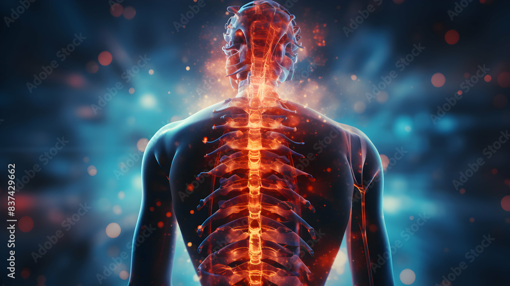 X-ray technology illustration X-ray technology illustration