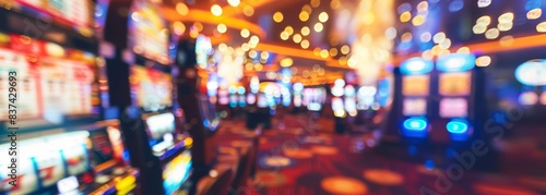 Wallpaper Mural Casino. Blurred background Torontodigital.ca