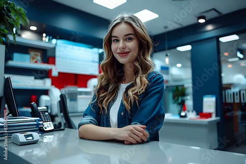 Healthcare Receptionist with a Warm Smile and Helpful Attitude