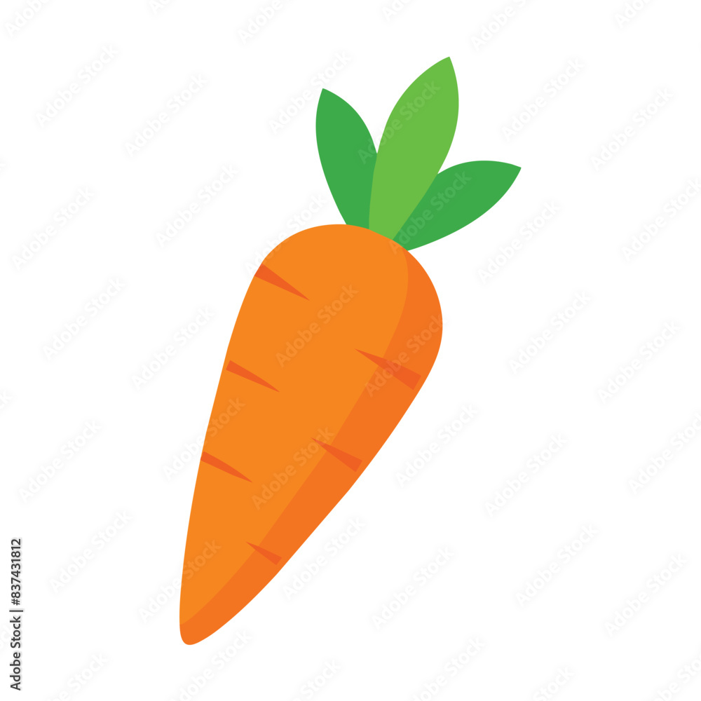 Carrot vector Icon Illustration Carrot vector Icon Illustration