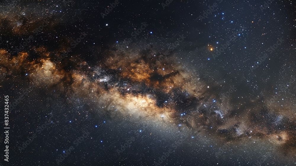 Captivating Milky Way Background Image Material Captivating Milky Way Background Image Material