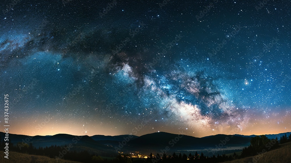 Stunning Milky Way Background Image Material Stunning Milky Way Background Image Material