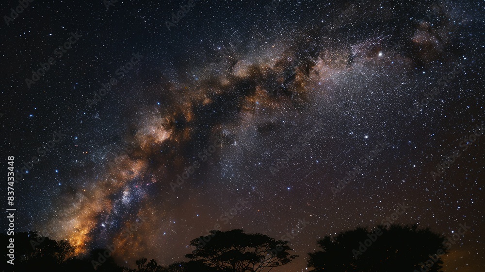 Enchanting Milky Way Background Image Material Enchanting Milky Way Background Image Material