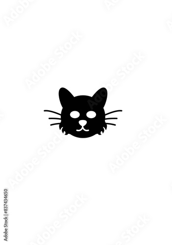 cat imagen icon black 