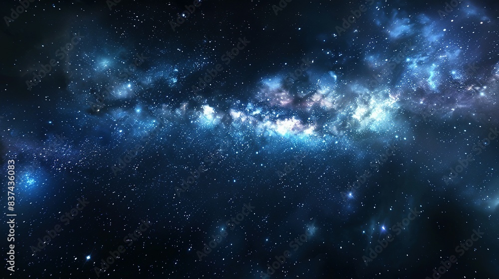 Breathtaking Milky Way Background Image Material Breathtaking Milky Way Background Image Material