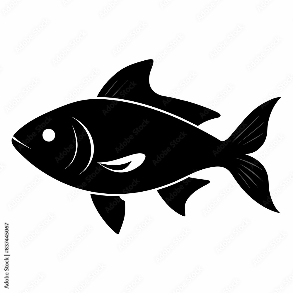 Fototapeta premium fish isolated on white