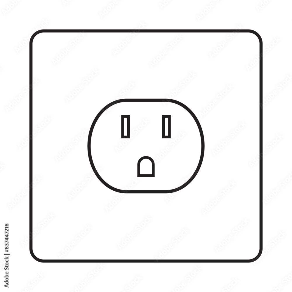 electrical socket icon design electrical socket icon design