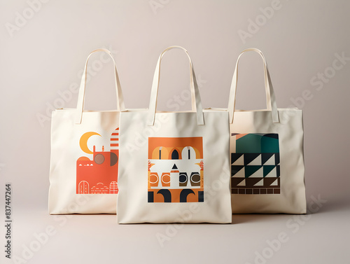 Shopping Bag Mockup, canvas tote bag, minimal fabric shopping back mockup, eco friendly textile shopping bag mockup, shopping bag readymade, printing recycle bag