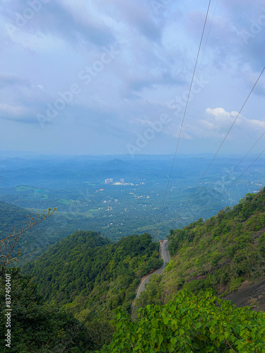 view from the mountain
