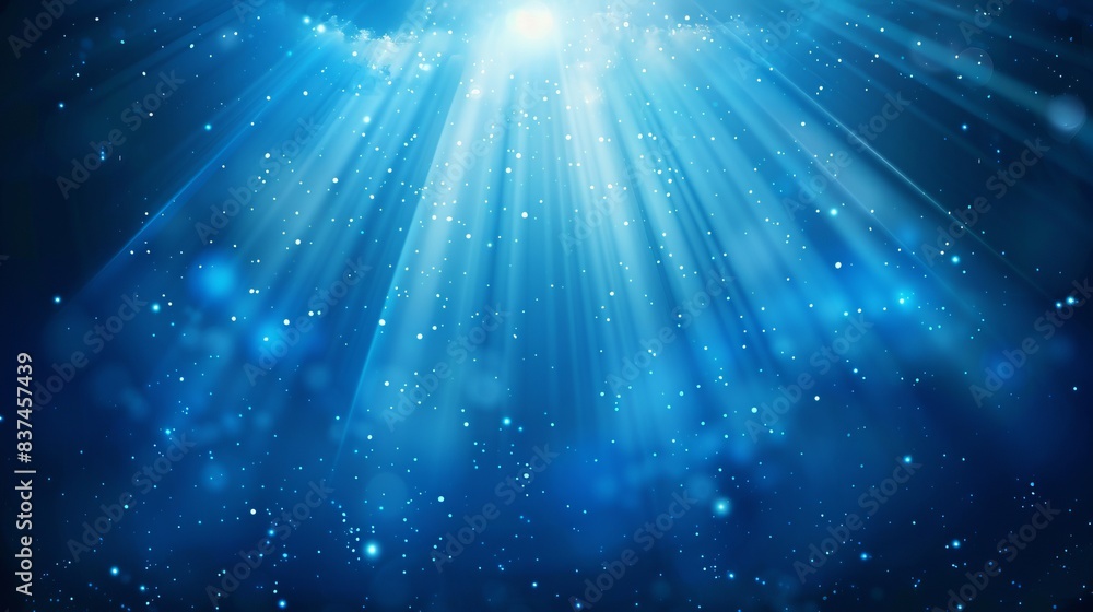Fototapeta premium blue background concept with space for ads