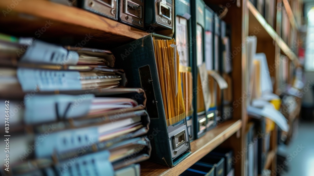closet full of folders and documents generative ai closet full of folders and documents generative ai