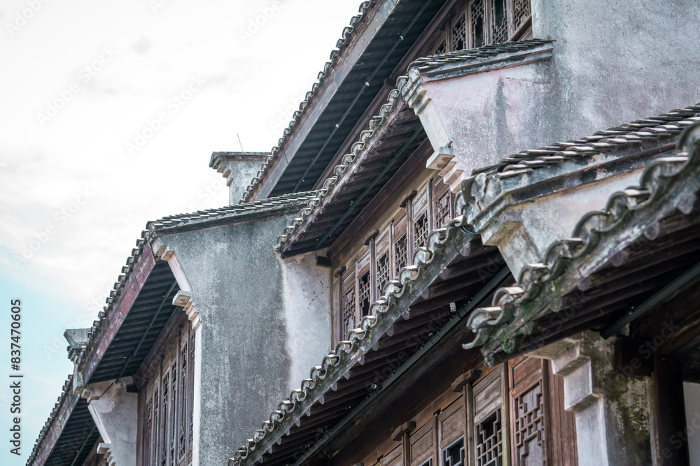 Beautiful landscape of China acient town Wuzhen