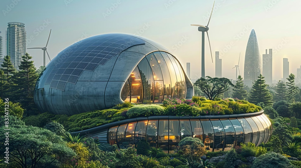 Obraz premium Renewable energy technology