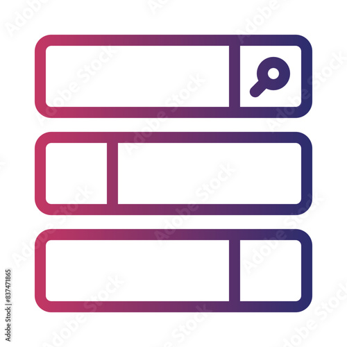 search results gradient icon