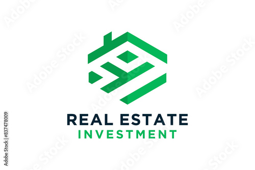 Letter Y for Real Estate Remodeling Logo. Construction Architecture Building Logo Design Template Element.