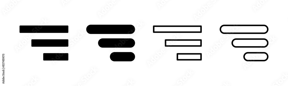 Menu Icon set. web menu icon. hamburger menu symbol Menu Icon set. web menu icon. hamburger menu symbol