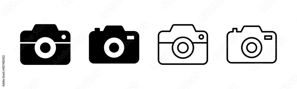 Camera icon set. photo camera icon. camera photography icon. Camera icon set. photo camera icon. camera photography icon.