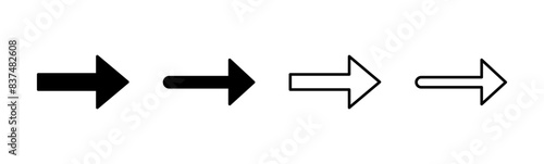 Arrow icon set. Arrow symbol. Arrow sign for your web design.