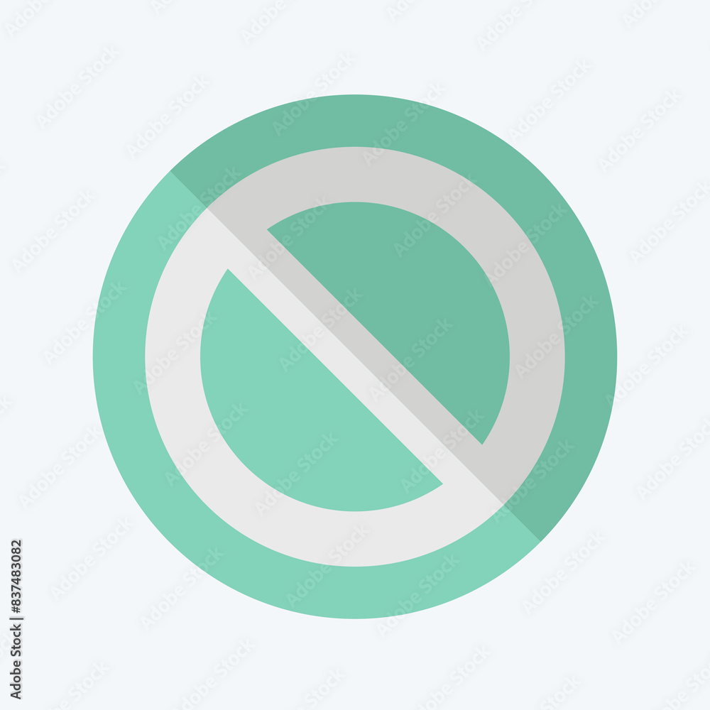 Icon Cancel. related to Delete symbol. flat style. simple design illustration Icon Cancel. related to Delete symbol. flat style. simple design illustration