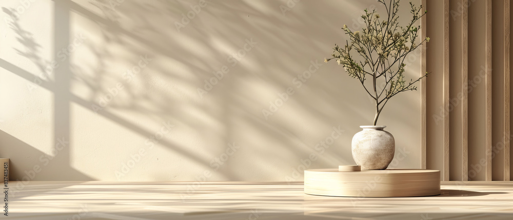 High image of an elegant product on a podium High image of an elegant product on a podium