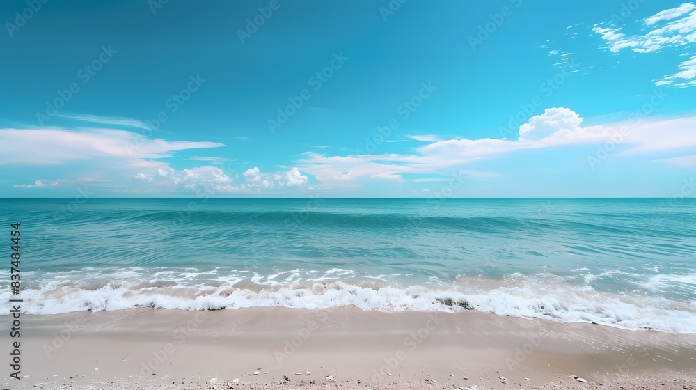 Sunny Day at the Beach: Stunning Natural Beauty Sunny Day at the Beach: Stunning Natural Beauty