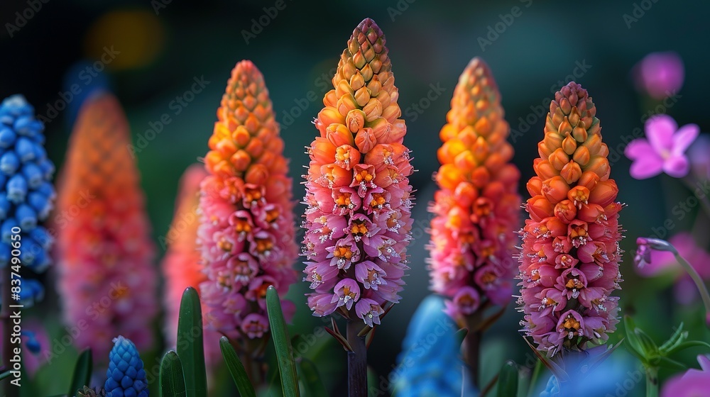 Spectacular Spire: Kniphofia's Towering Bloom Spectacular Spire: Kniphofia's Towering Bloom