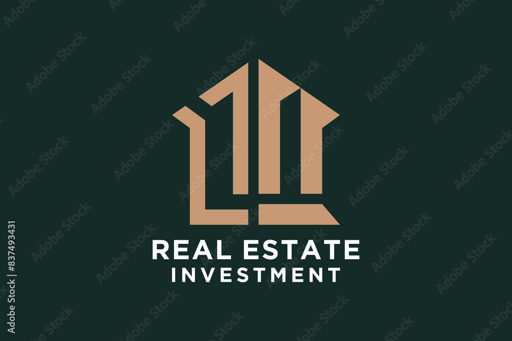 Letter L for Real Estate Remodeling Logo Letter L for Real Estate Remodeling Logo
