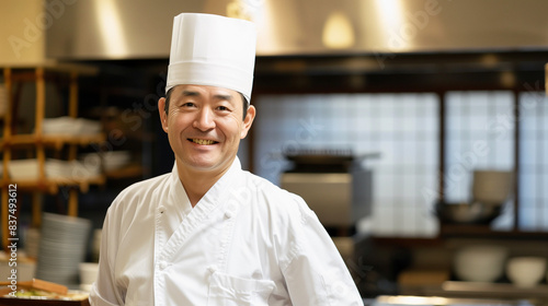 笑顔の寿司職人 photo