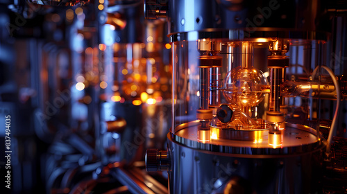 the supercooled environment necessary for quantum computers