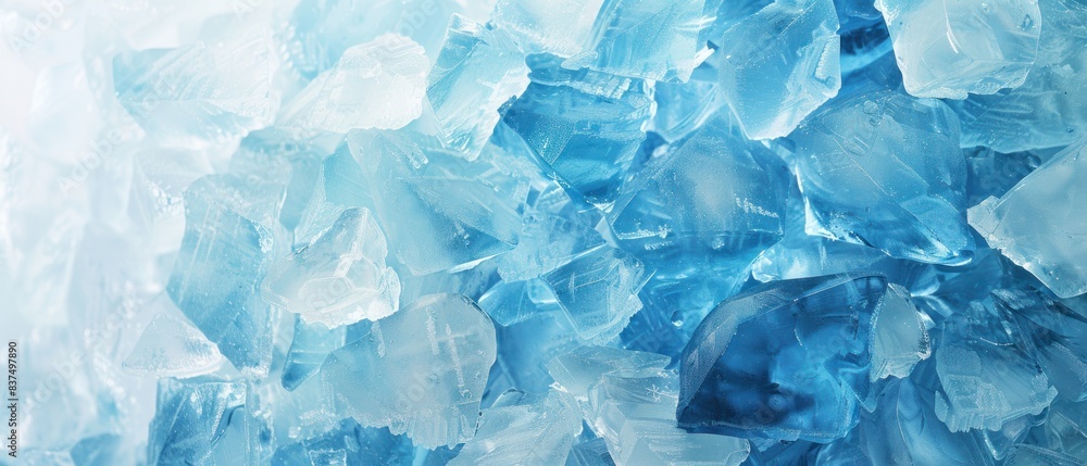 Ice cubes texture background Ice cubes texture background
