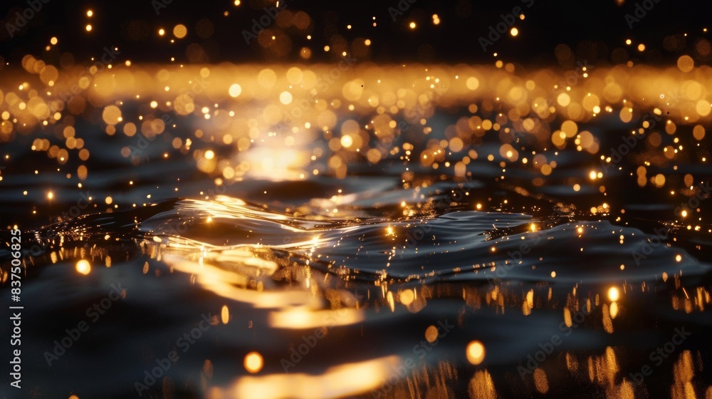 Sparkling Light on the Water Surface Sparkling Light on the Water Surface