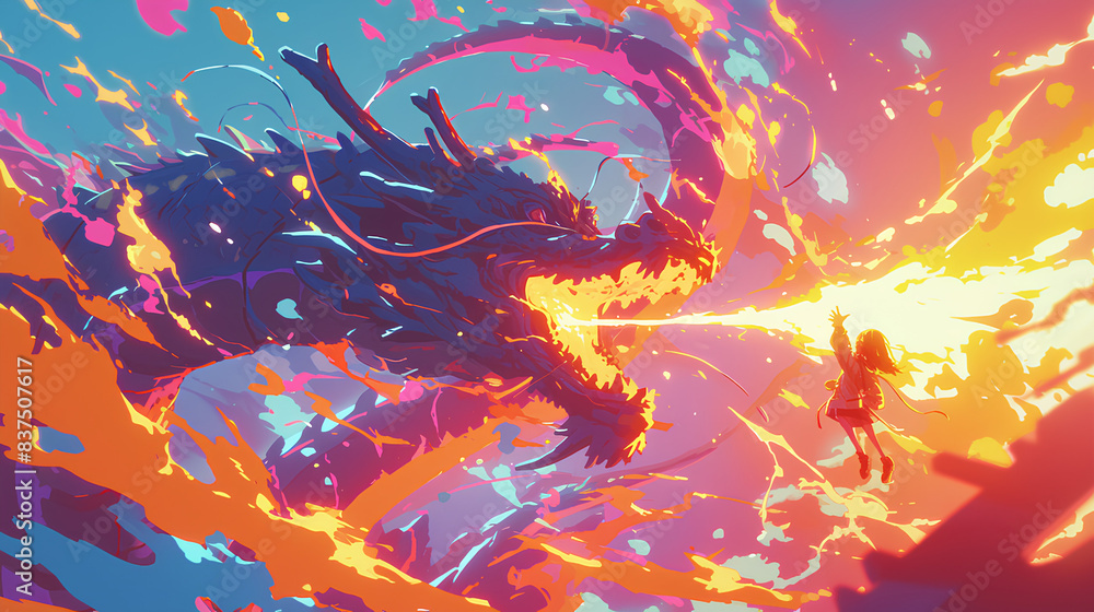 a dragon spitting fire a dragon spitting fire
