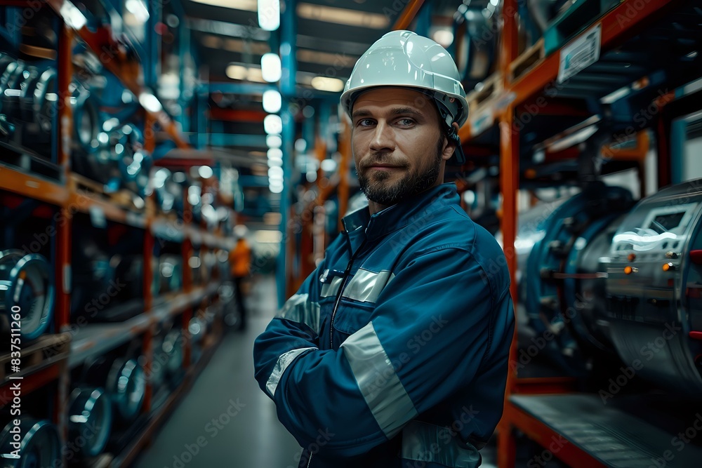 Manufacturing Process Operator overseeing equipment Manufacturing Process Operator overseeing equipment