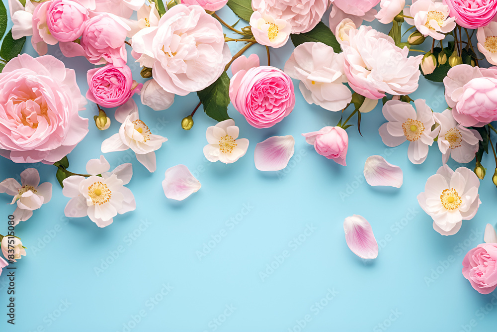 pink roses frame pink roses frame