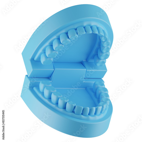 Fake dental model