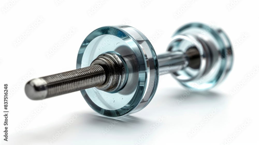a glass cutter wheel, isolated on a white studio background a glass cutter wheel, isolated on a white studio background