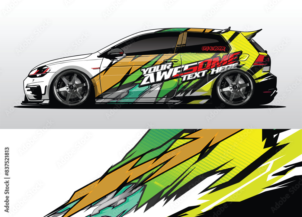 Dynamic Vector Car Wrap Designs: Eye-catching Graphics for Vehicles Dynamic Vector Car Wrap Designs: Eye-catching Graphics for Vehicles
