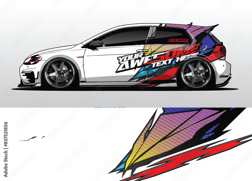 Dynamic Vector Car Wrap Designs: Eye-catching Graphics for Vehicles Dynamic Vector Car Wrap Designs: Eye-catching Graphics for Vehicles